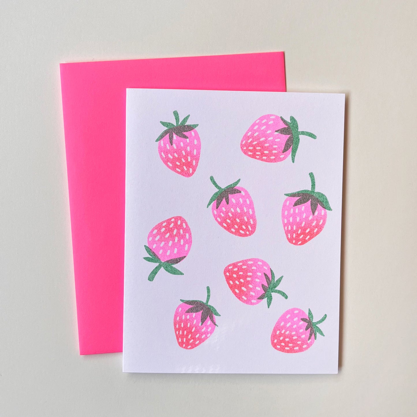 Strawberries Greeting Card