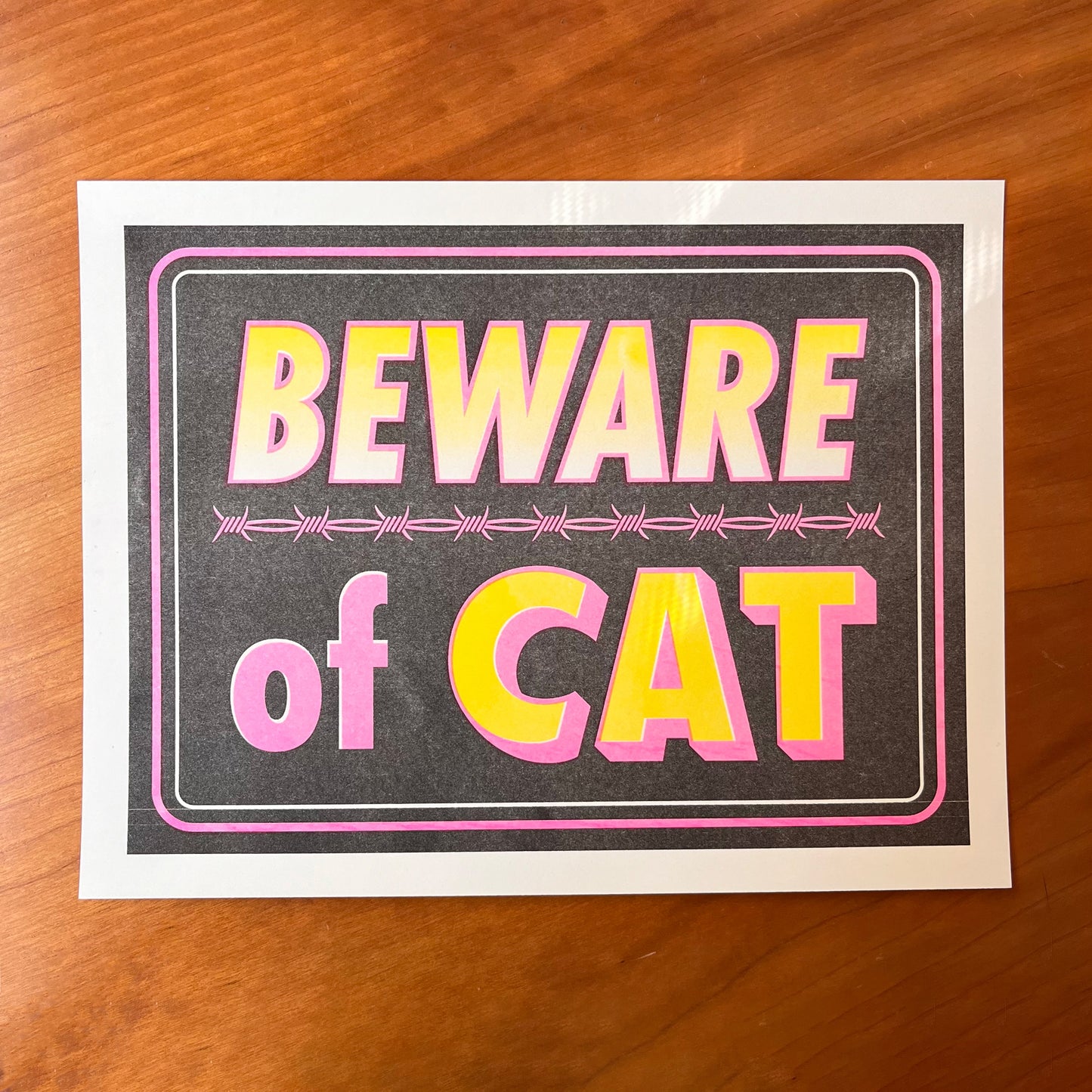 Beware of Cat