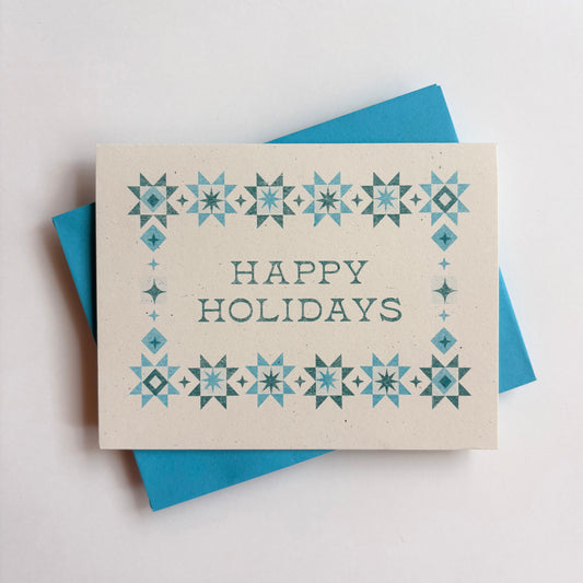 Holiday Quilt Greeting Card